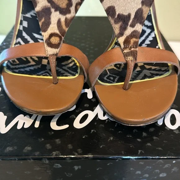 Sam Edelman S-Lucia Leopard Women’s Heels Size 8M - Picture 7 of 8